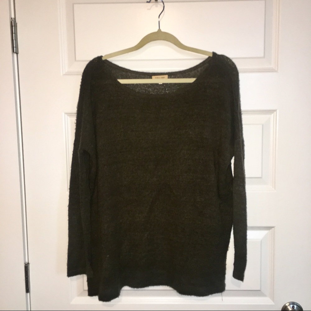 Olive Piko sweater